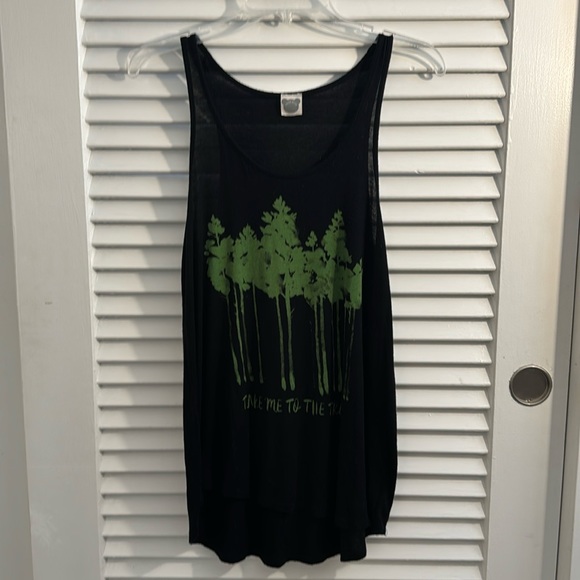 Color Bear Tops - Color Bear Black Tank Top - Fits like a Large Novelty